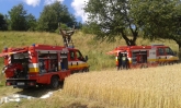 Fotografia: Zásahová činnosť jednotky DHZO Rudník